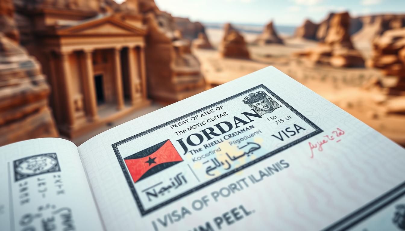Visa Jordan: Khám phá thành phố Petra huyền thoại giữa sa mạc!