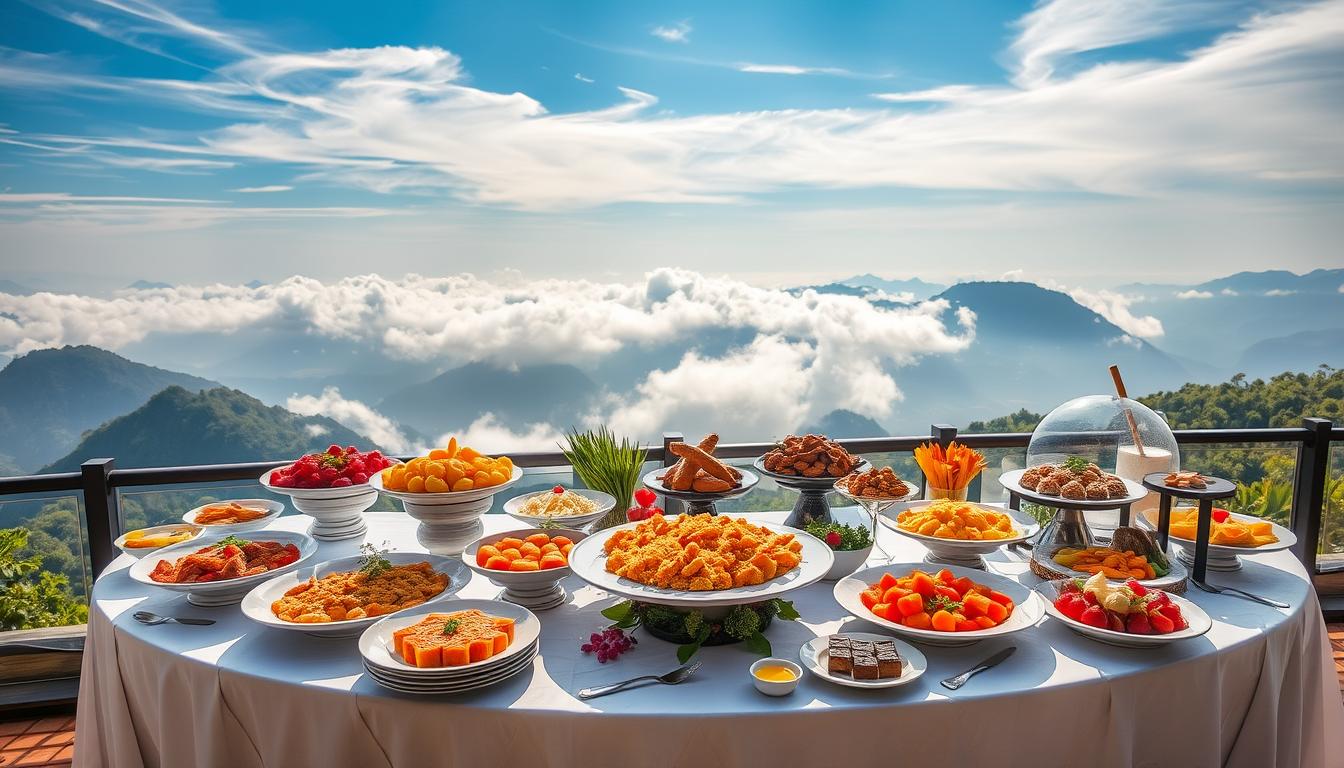 Vé Bà Nà Hill Buffet – Thưởng Thức Ẩm Thực Giữa Mây Trời