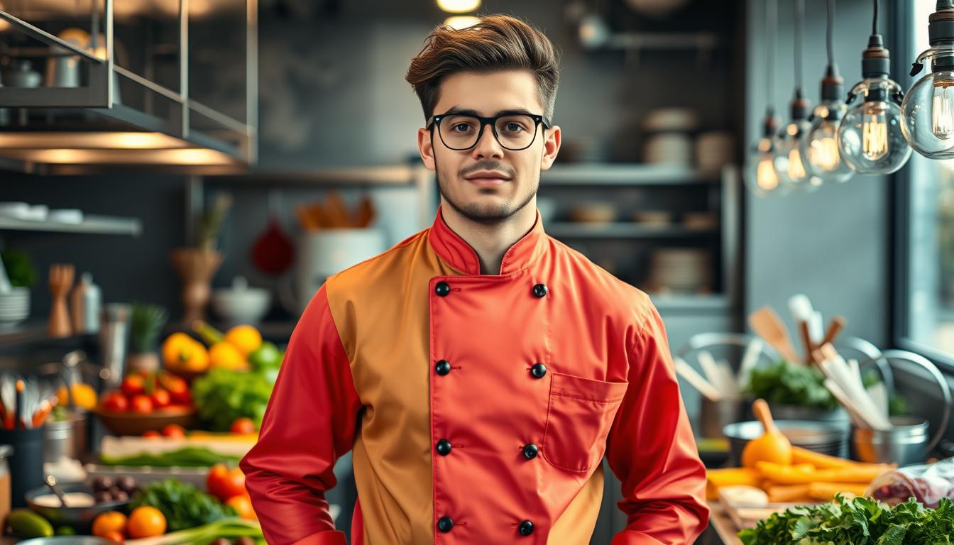 Áo bếp – Giúp bạn nhìn như siêu đầu bếp ngay cả khi món ăn vẫn đang thử nghiệm!