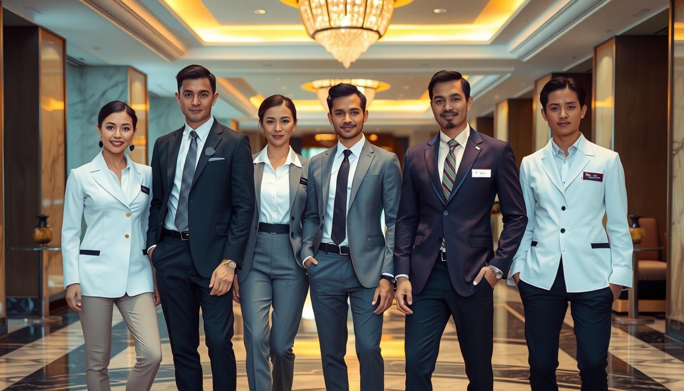 Đồng phục khách sạn – Sự kết hợp hoàn hảo giữa thời trang và tính ứng dụng trong công việc!